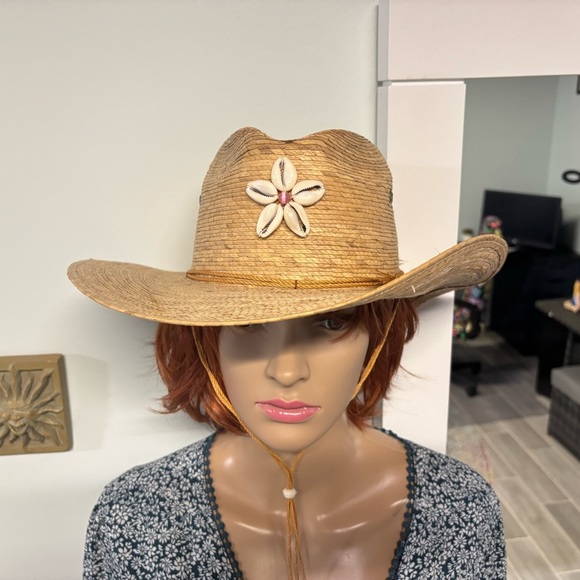 ❤️Xalver Ladies Alsombrosa Shell Cowboy Hat - Picture 2 of 7
